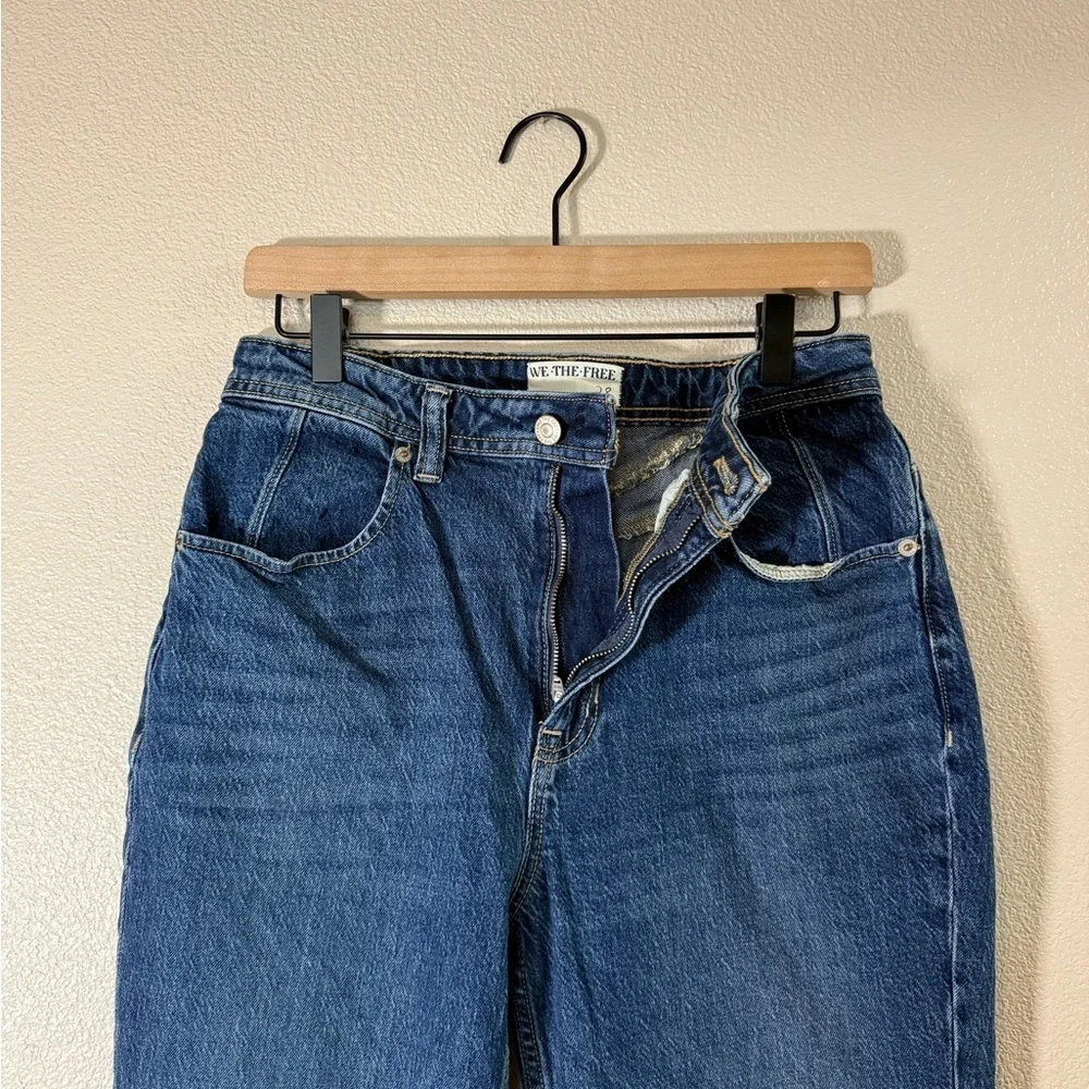 Free People We The Free Crvy Starlight Straight Jeans 28